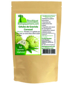 Gélules de poudre de fruit de graviola corossol anticancer